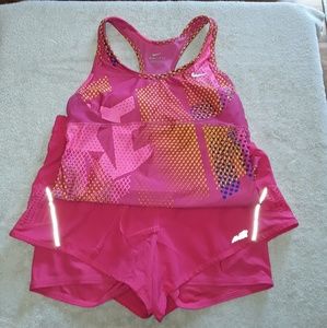 Pretty in pink workout outfit